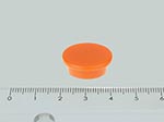 Irodai tábla mágnes 20 mm FERRIT narancssárga