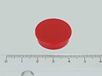 Irodai tábla mágnes 25 mm FERRIT piros