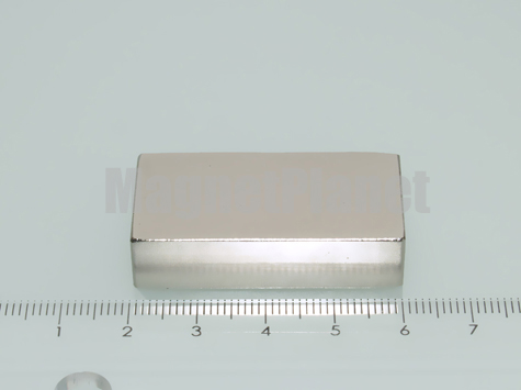 40x20x10 mm N52 NEODYM mágnes hasáb