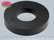 110x18/45 mm Y30 FERRIT mágnes gyűrű