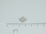 10x10x1 mm N35 öntapadós NEODYM mágnes hasáb