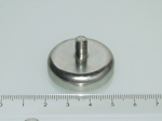 POT-G 32x7 FERRIT rögzítő mágnes menetes nyakkal (É)