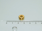 10x5/4 mm N42 NEODYM mágnes gyűrű Au