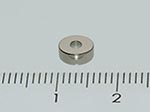 6x2,5/2 mm N38 NEODYM mágnes gyűrű