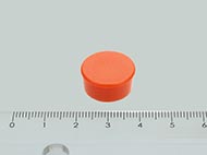 Irodai t�bla m�gnes 16 mm FERRIT narancss�rga