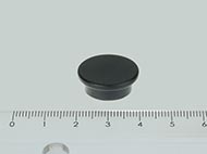 Irodai t�bla m�gnes 20 mm FERRIT fekete