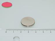 20x1,5 mm N38 NEODYM m�gnes korong