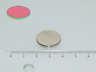 20x2 mm N38 NEODYM m�gnes korong
