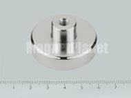 POT-B 40x9 NEODYM r�gz�t� m�gnes menetes h�vellyel